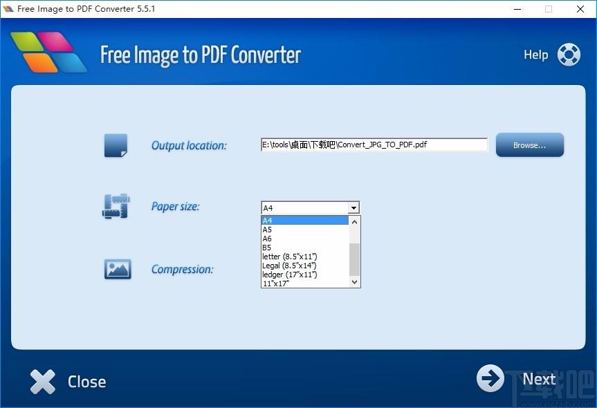 Free Image to PDF Converter,图片转PDF,图片转换