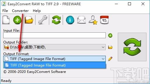 Easy2Convert RAW to TIFF下载,RAW图片转TIFF工具