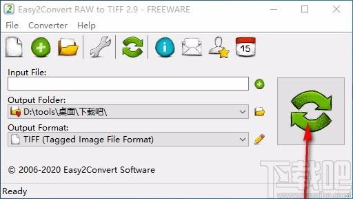 Easy2Convert RAW to TIFF下载,RAW图片转TIFF工具